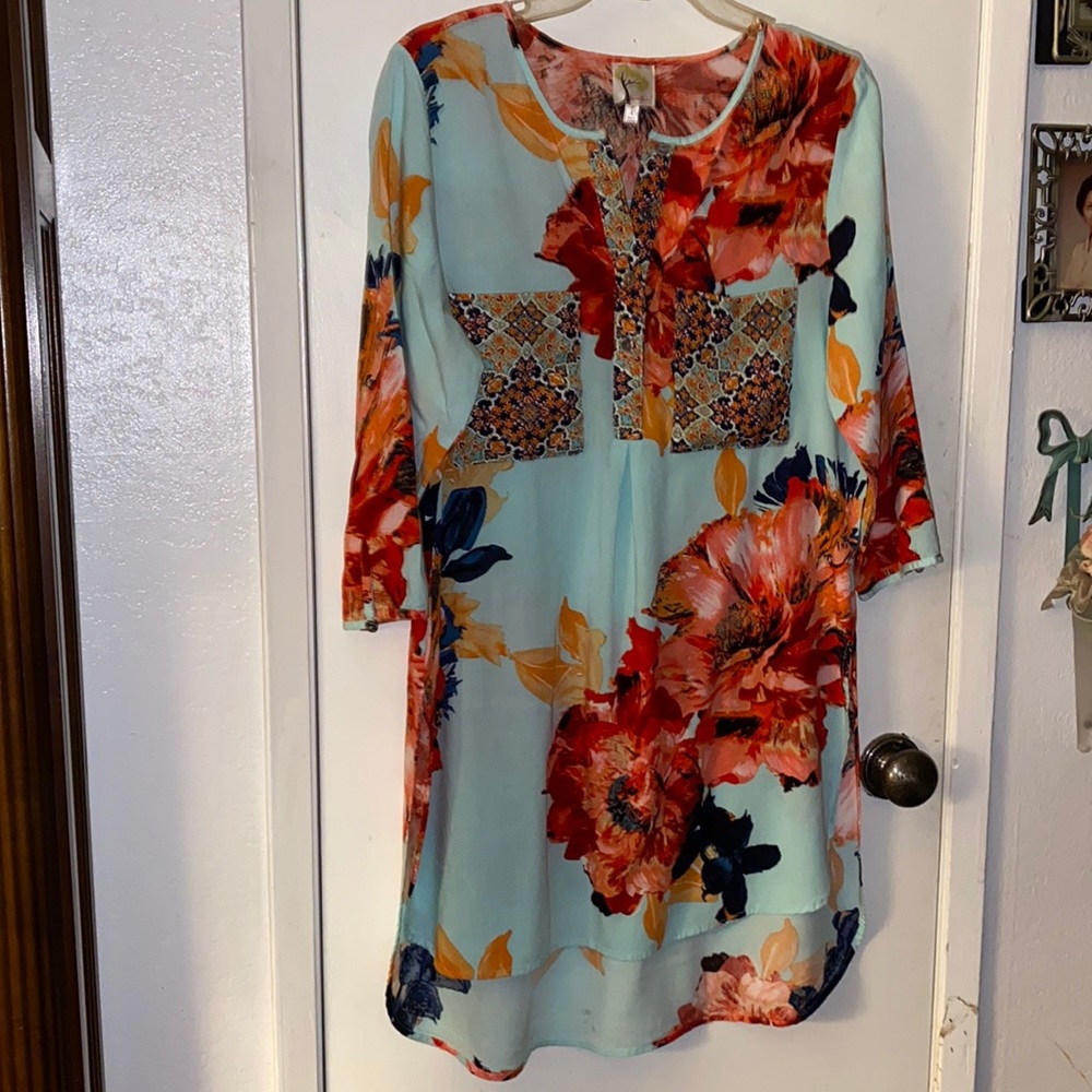 Multi colored dress